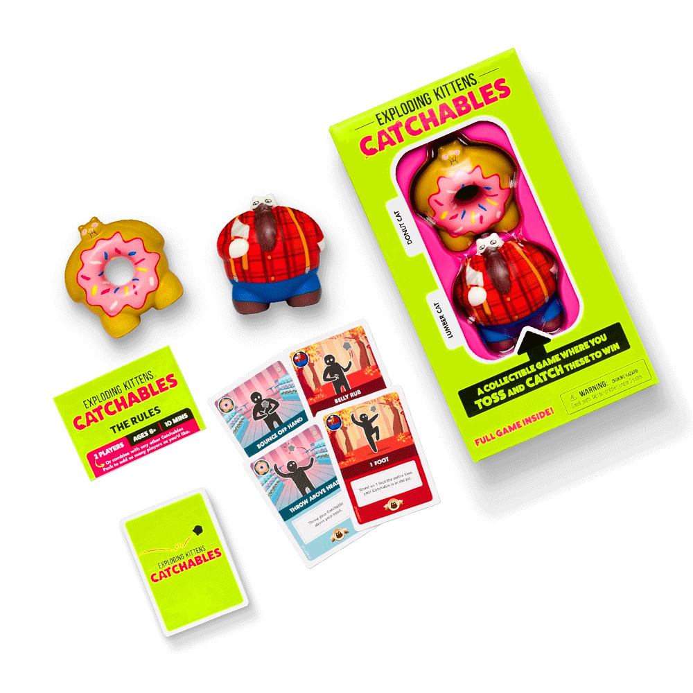 CATchables 2 Pack - Miciambella Asmodee Carte Party Games 0810083047577