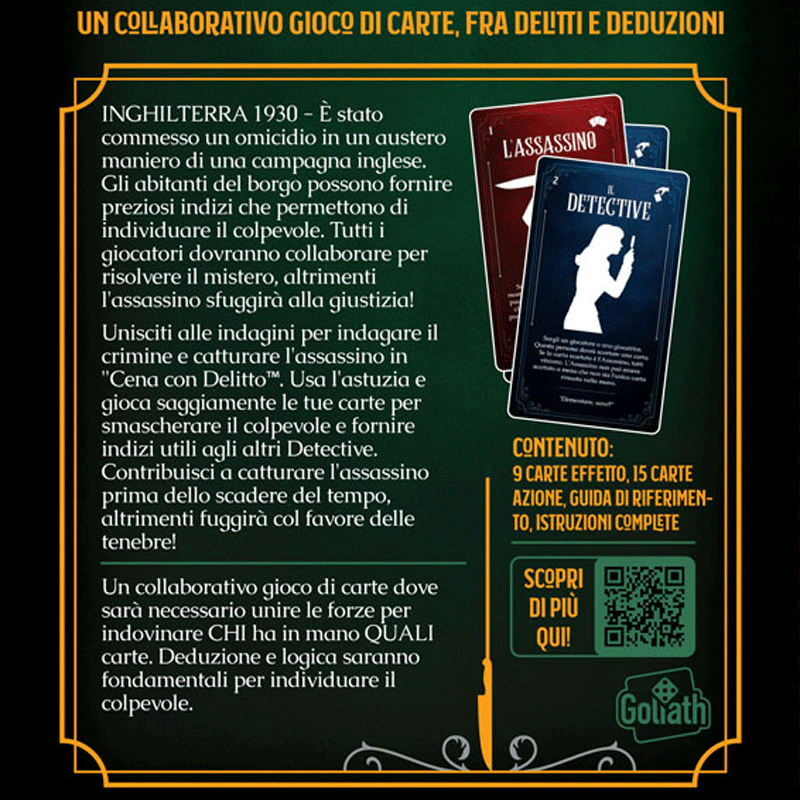 Cena con Delitto Carte Cooperativo 8720077285156
