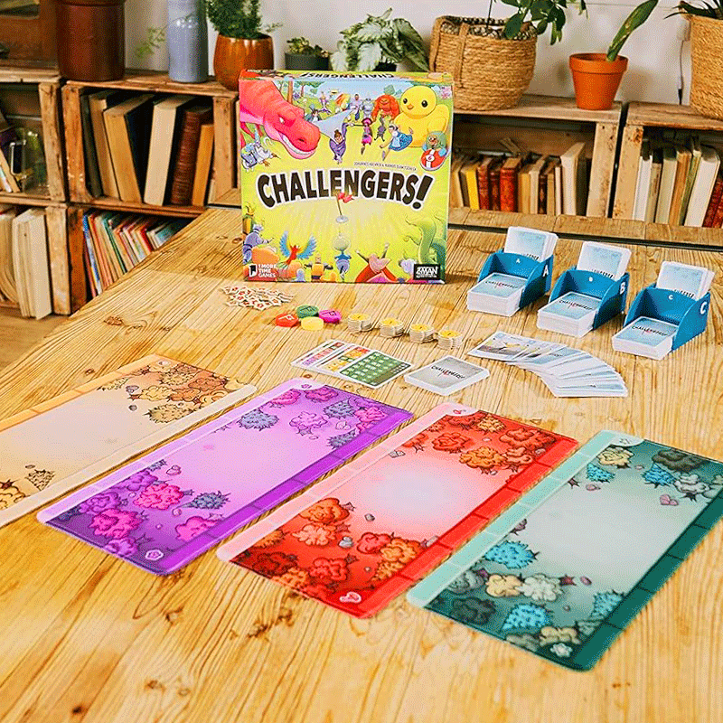 Challengers! Asmodee Competitivo Party Games 0841333121679