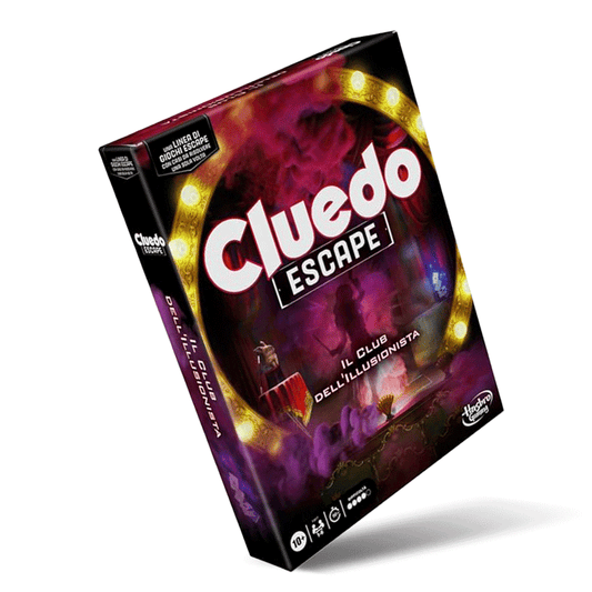 Cluedo Escape Il club dell'illusionista Hasbro Gaming Escape Room Family 5010996211538