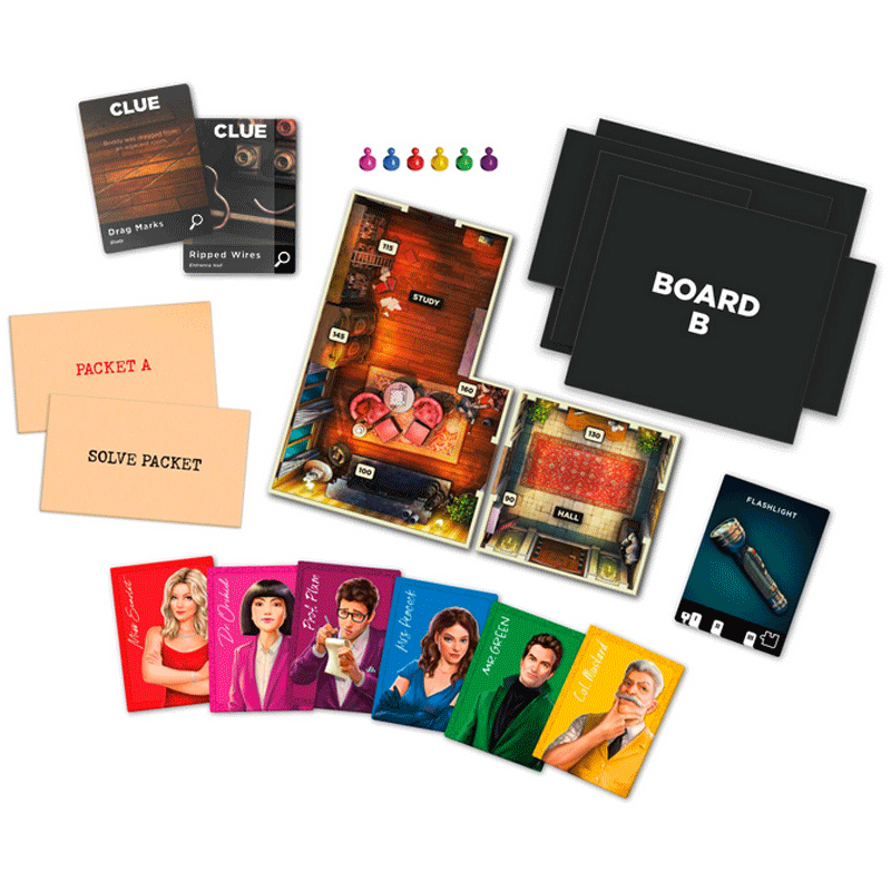 Cluedo Escape Il tradimento a villa Tudor Hasbro Gaming Escape Room Family 5010994147945