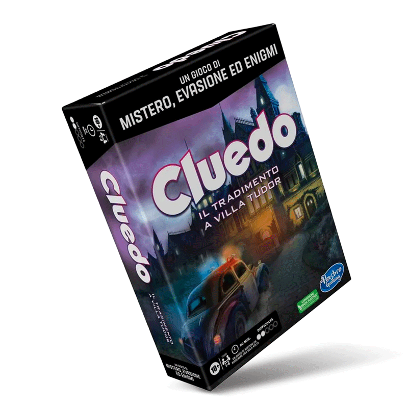 Cluedo Escape Il tradimento a villa Tudor Hasbro Gaming Escape Room Family 5010994147945