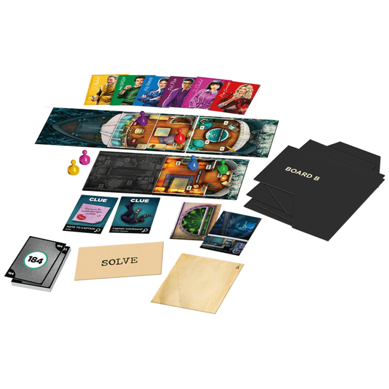 Cluedo Escape Tragedia in alto mare Hasbro Gaming Escape Room Family 5010994150051