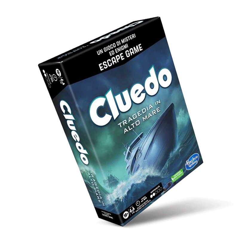 Cluedo Escape Tragedia in alto mare Hasbro Gaming Escape Room Family 5010994150051
