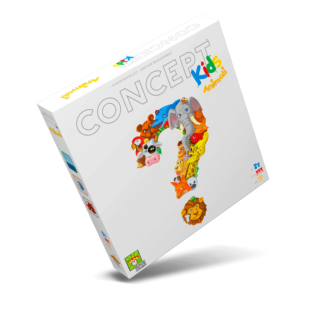 Concept Kids Animali Board Game - Asmodee Italia