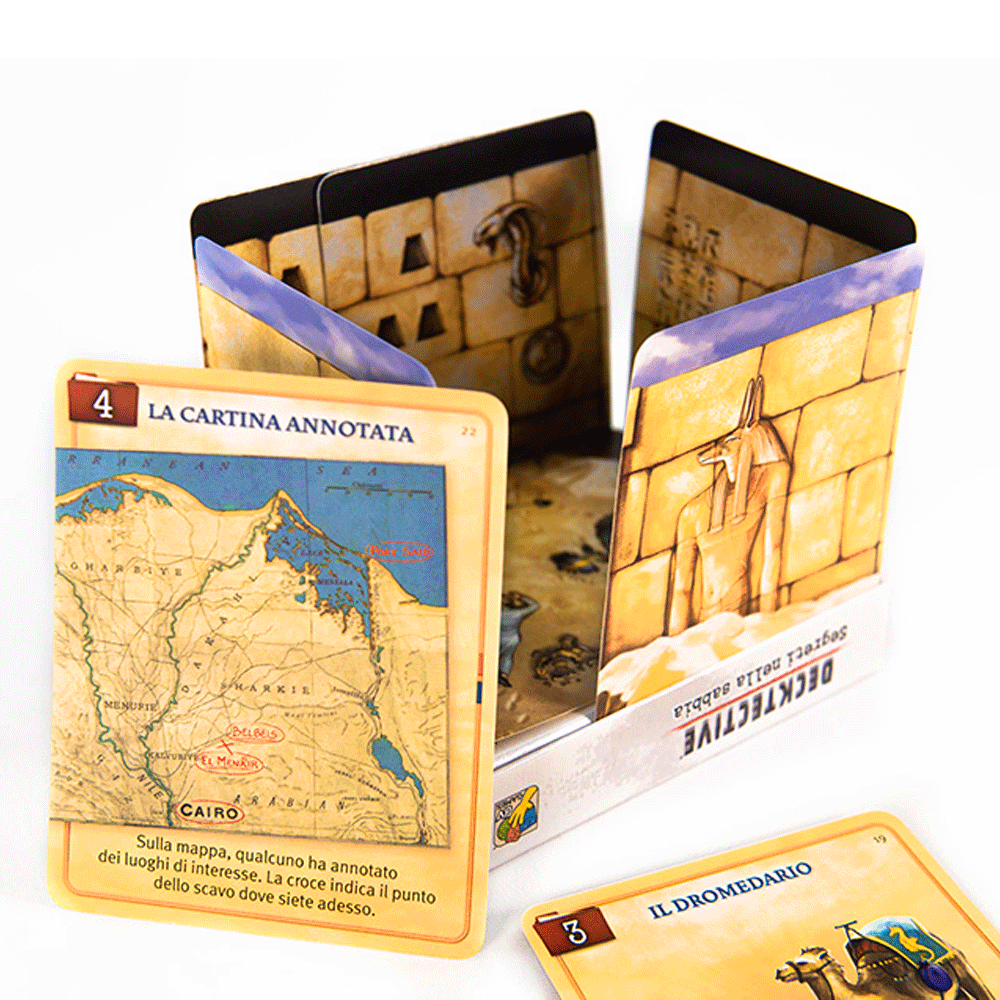 Decktective - Segreti nella Sabbia DV Giochi Investigativi Esperti 9788894957464