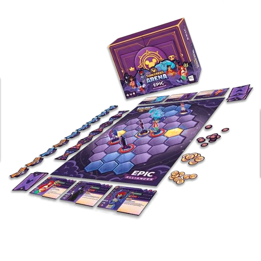 Disney Sorcerer's Arena - Epiche Alleanze Asmodee Carte Family 3558380106081