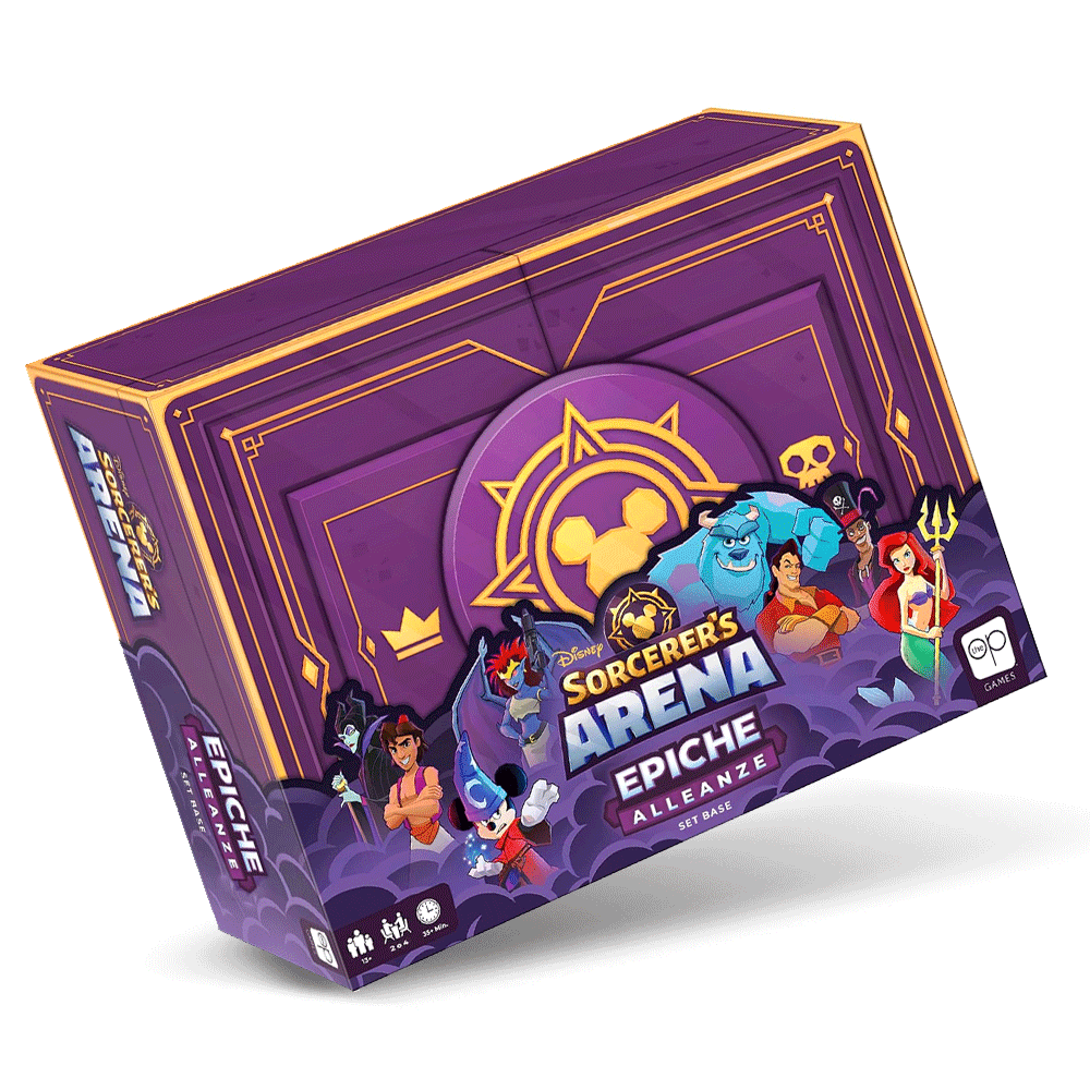Disney Sorcerer's Arena - Epiche Alleanze Asmodee Carte Family 3558380106081