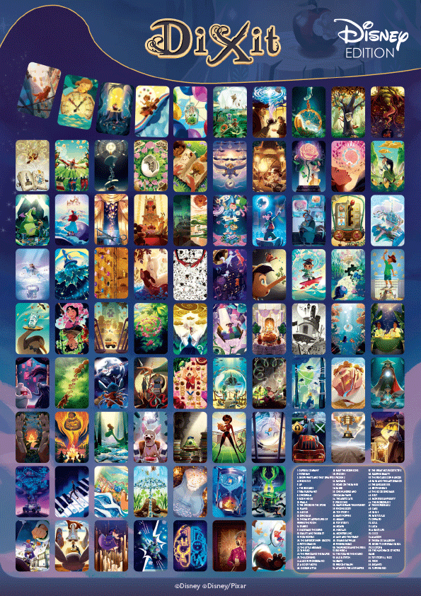 Dixit Disney Asmodee Carte Family 3558380107033