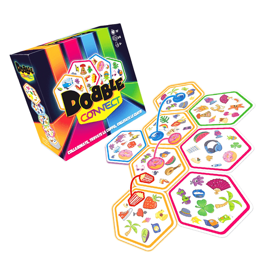 Dobble Connect Asmodee Carte Family 3558380108122