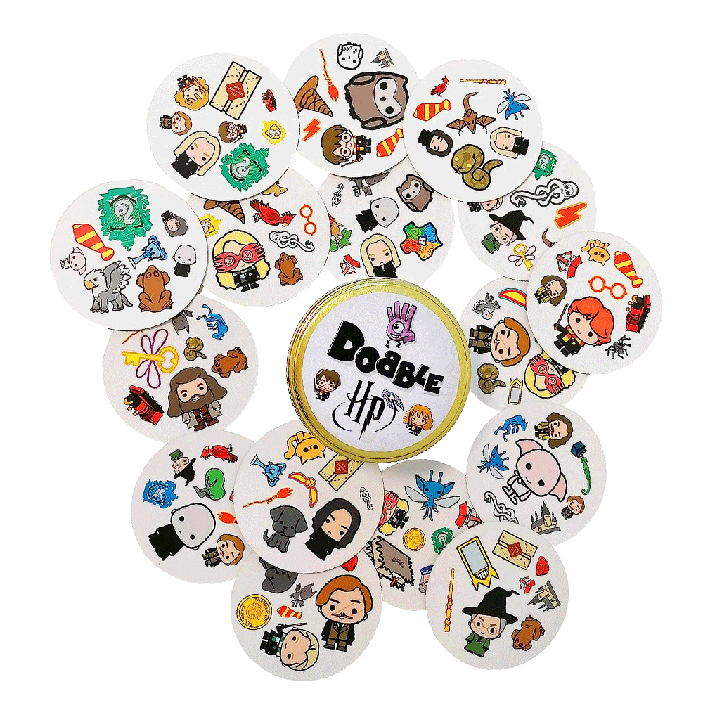 Dobble Harry Potter Asmodee Carte Family 3558380066712