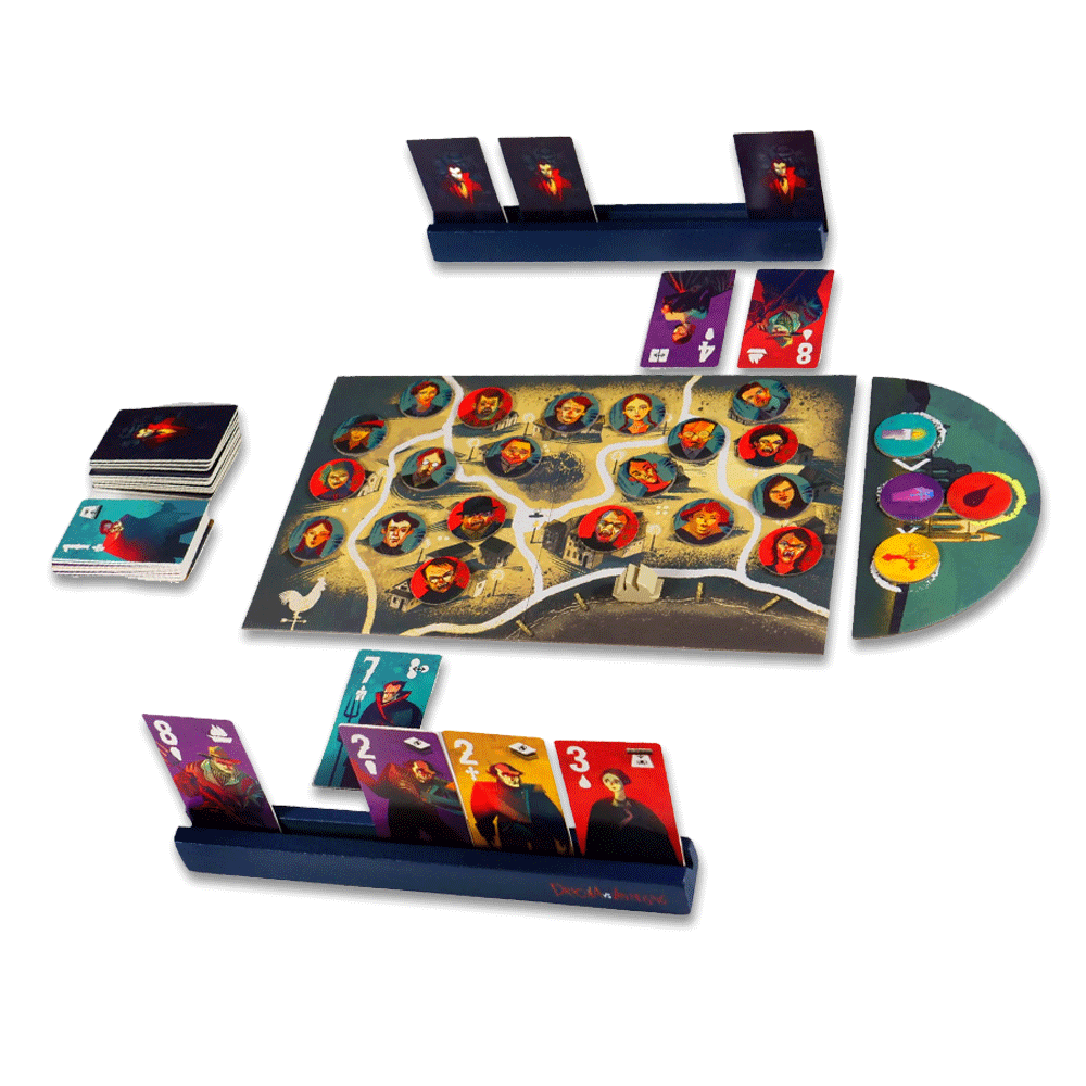 Dracula VS Van Helsing Asmodee Carte Per Due 3558380121763
