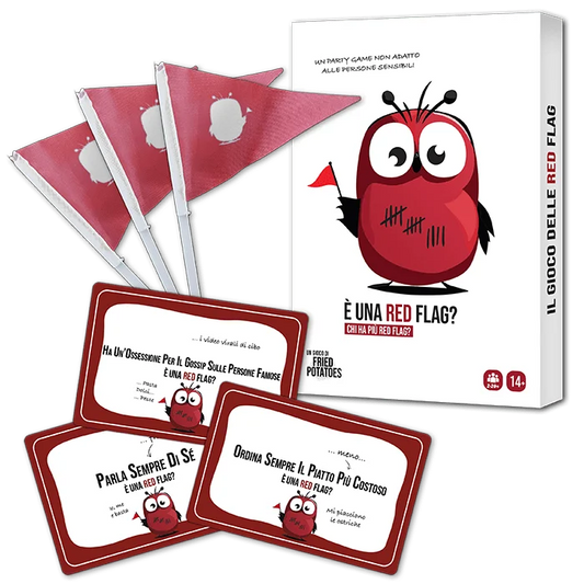 È Una Red Flag? Asmodee Carte Party Games 8721082660297