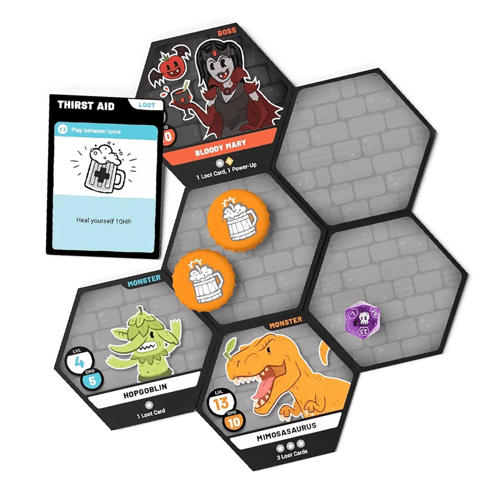 Eroi di Barcadia Cranio Creations Competitivo Party Games 8034055586129