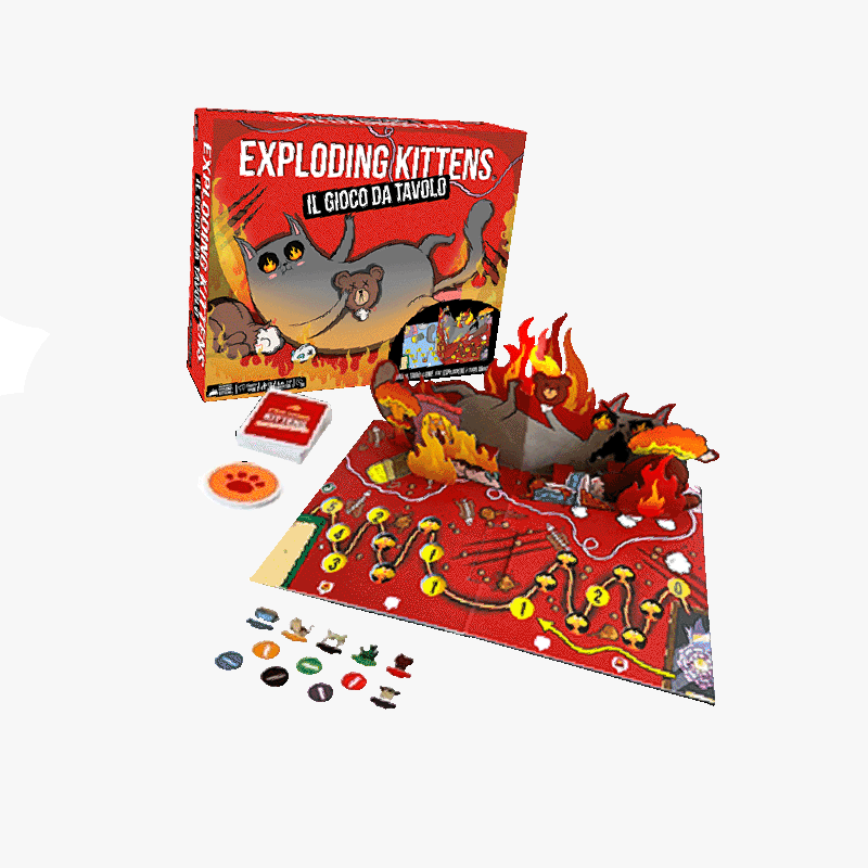 Exploding Kittens - Il gioco da tavolo Asmodee Carte Party Games 0810171410573