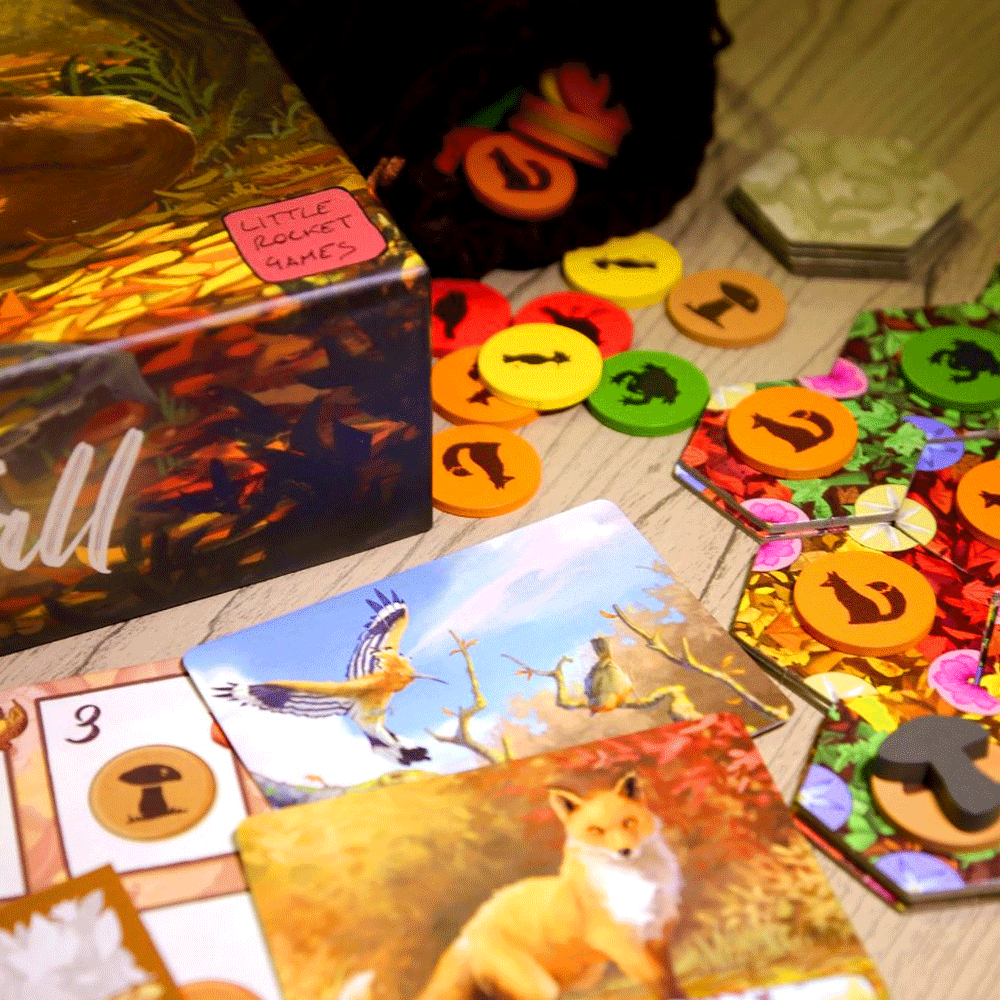 Fall Little Rocket Games Per due Astratti 806812035205