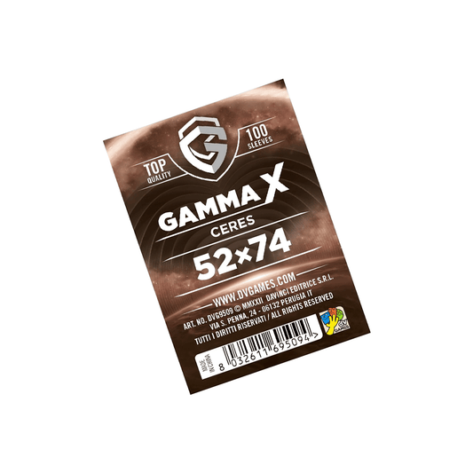 GAMMA X CERES 52x74mm bustine protettive 100 pz
