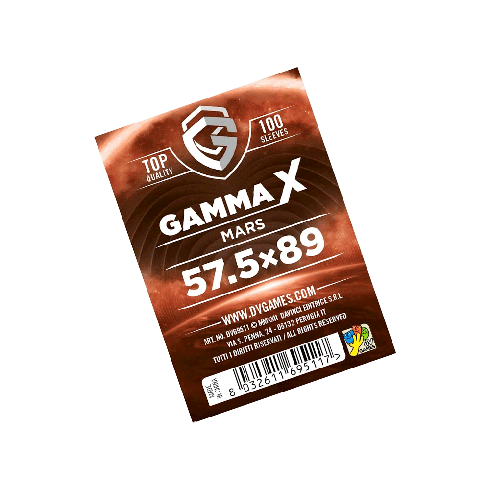 GAMMA X Mars 57,5x89mm bustine protettive 100 pz