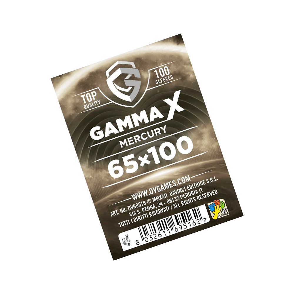 GAMMA X Mercury 65X100mm bustine protettive 100pz