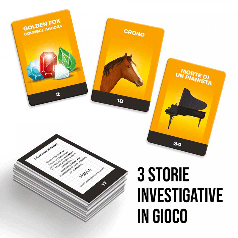 Gialli in Gioco Tre Crime Story Ludic Investigativi Family 8057592354129