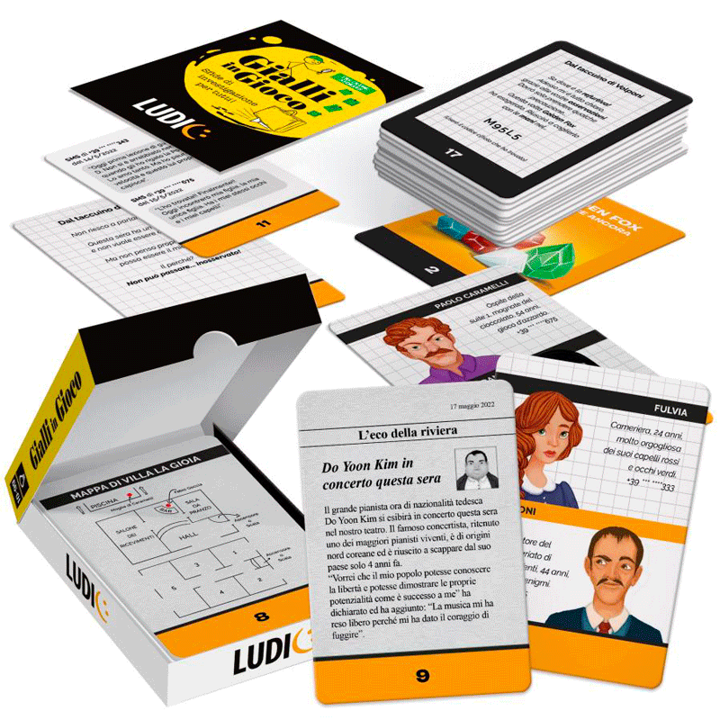 Gialli in Gioco Tre Crime Story Ludic Investigativi Family 8057592354129
