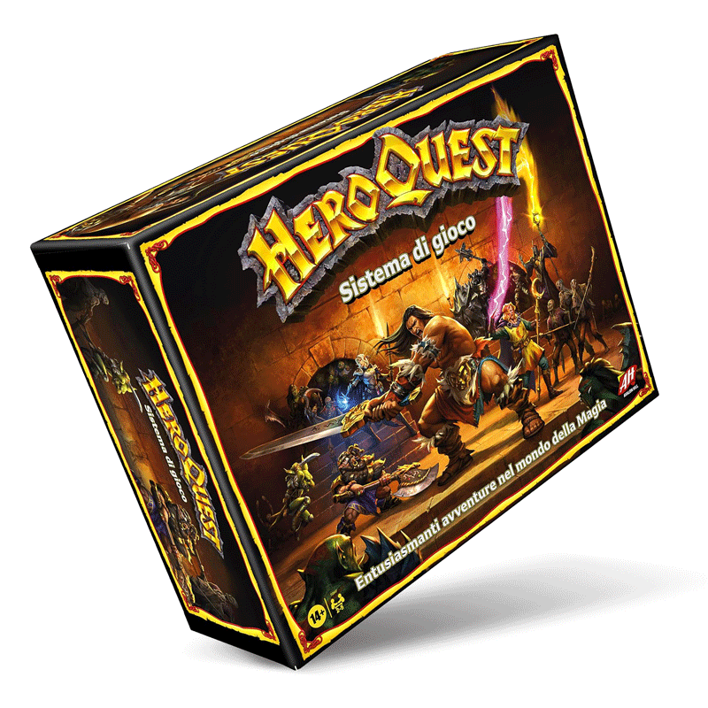 Heroquest base Italiano Hasbro Gaming Avventura Family 5010993940493