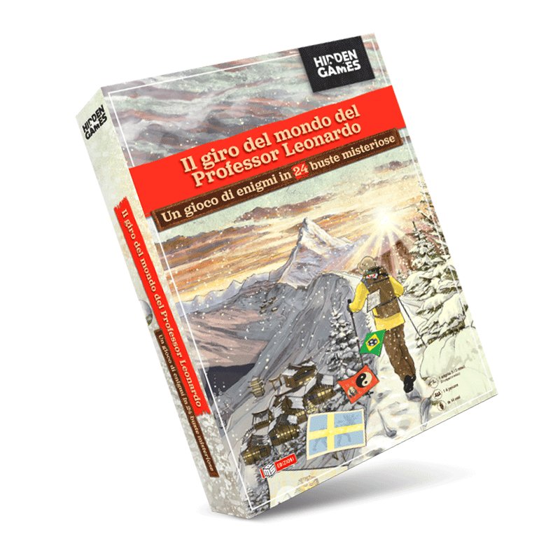 Hidden Games - Il Giro del mondo del professor Leonardo Ms Edizioni Investigativi Esperti 9791255770244