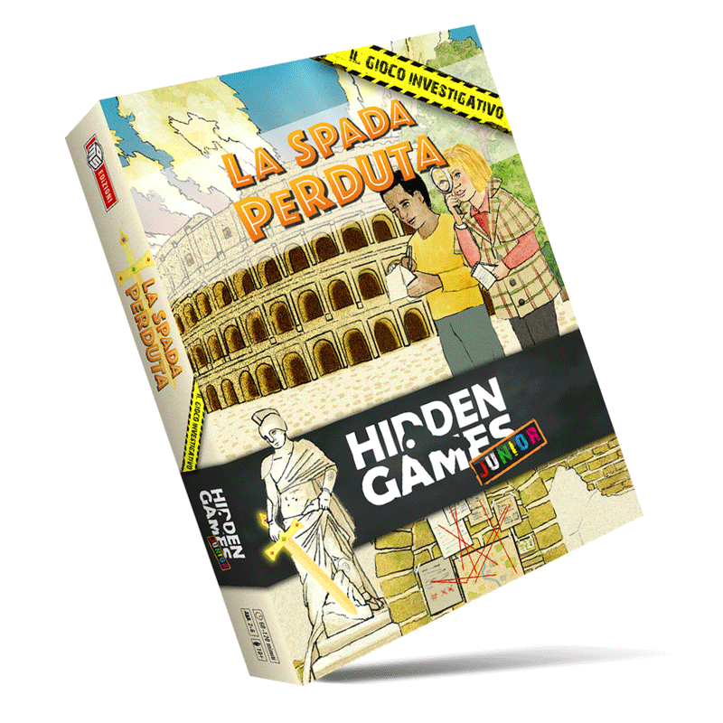 Hidden Games Junior - La spada perduta Ms Edizioni Investigativi Family 9791255770558