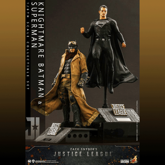 Hot Toys Action Figure 2-Pack 1/6 Knightmare Batman and Superman 4895228607430