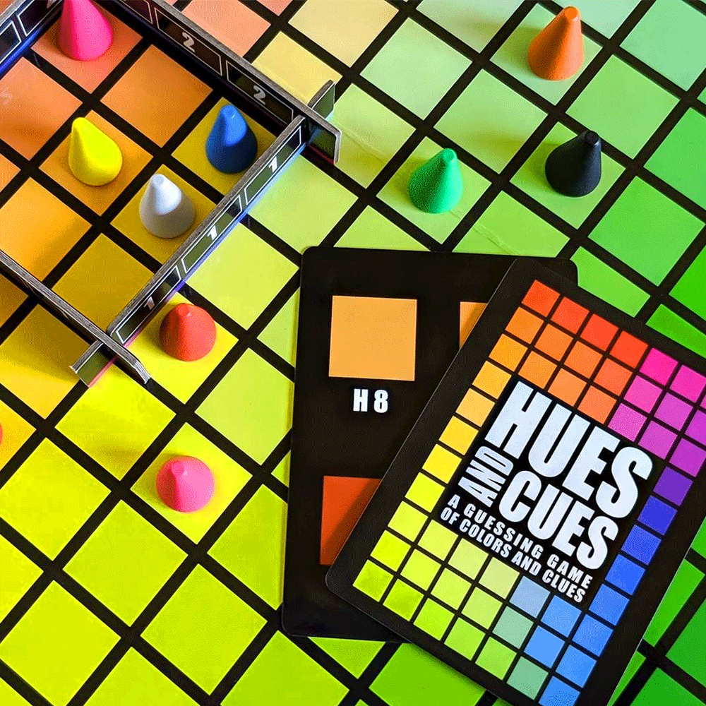 Hues & Cues Asmodee party game competitivi 0700304158420