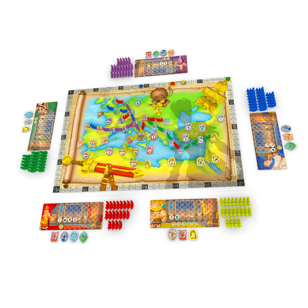 L'Impero di Cesare Asmodee Gestionali Family 3558380097341