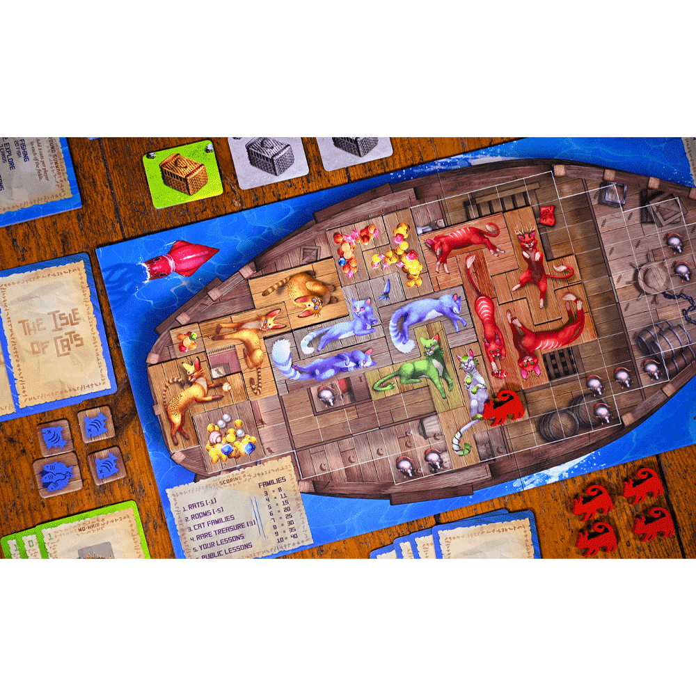 L'Isola dei Gatti Lucky Duck Games Puzzle Games Family 787790614791