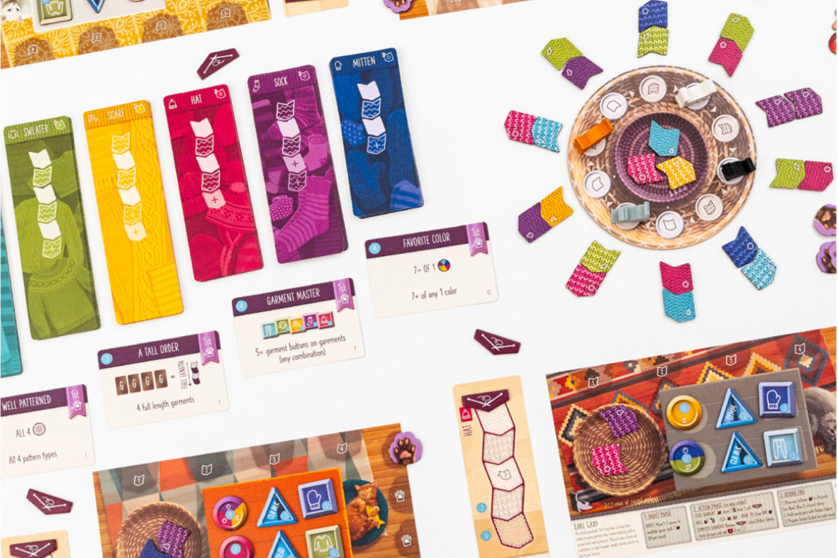 KNITTING CIRCLE (Calico) Little Rocket Games puzzle games family 806812035434