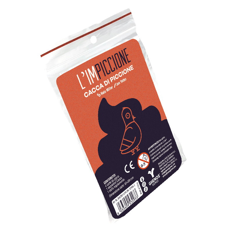 L'Impiccione - Cacca di piccione espansione Ghenos Games Carte Party Games 8033609532933
