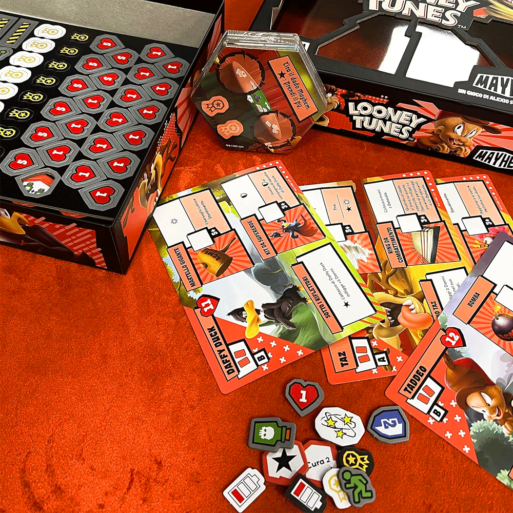 Looney Tunes Mayhem Asmodee Strategici Esperti 3558380097242