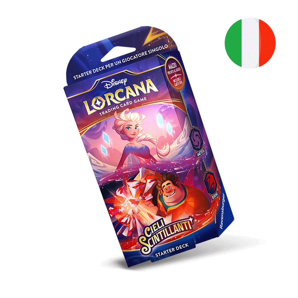 Lorcana - Quinto Capitolo Cieli Scintillanti - Ametista/Rubino Starter Deck (ITA) 4050368983893