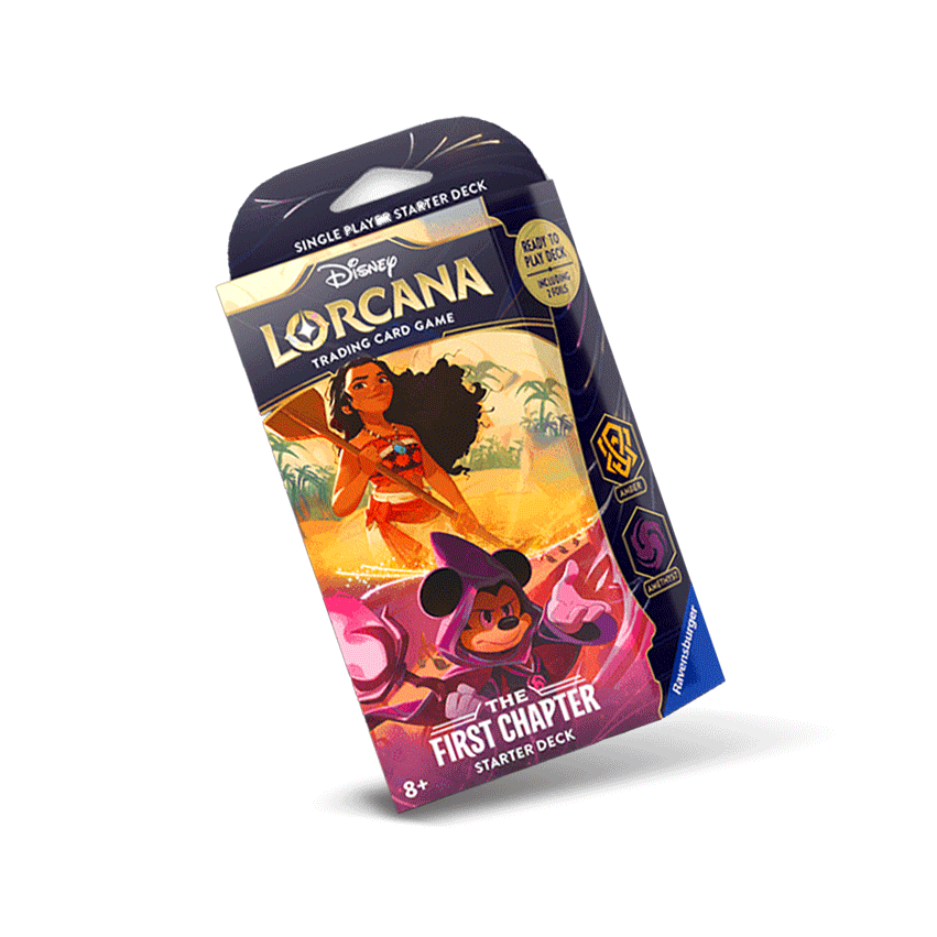 disney lorcana amber amethyst starter deck Lorcana - The First Chapter