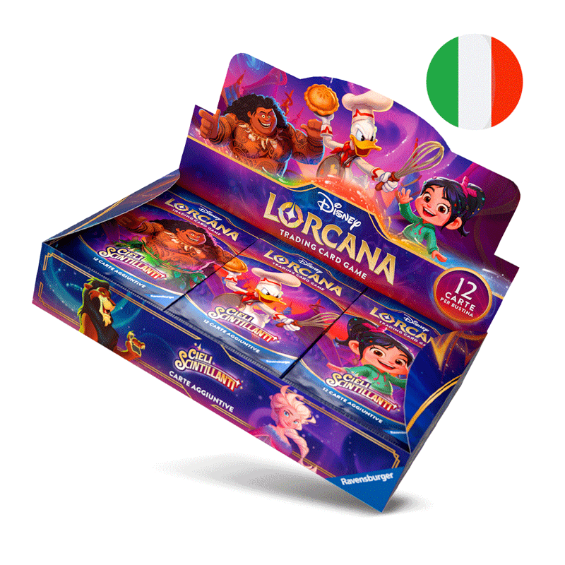 Lorcana - Quinto Capitolo Cieli Scintillanti - Box 24 Buste (ITA) 4050368984586