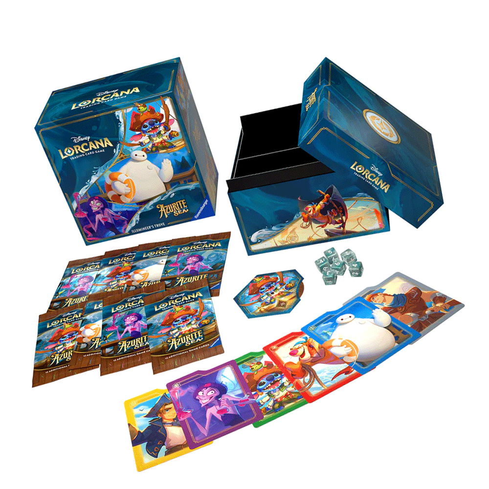 Lorcana - Sixty Chapter Illumineer's Trove Azurite Sea (ENG) 4050368984326