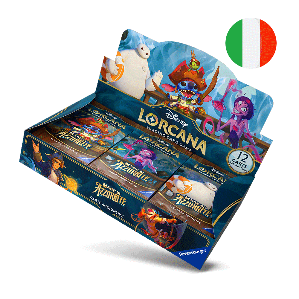 Lorcana - Sesto Capitolo Mare di Azzurrite - Box 24 Buste (ITA) 4050368984692