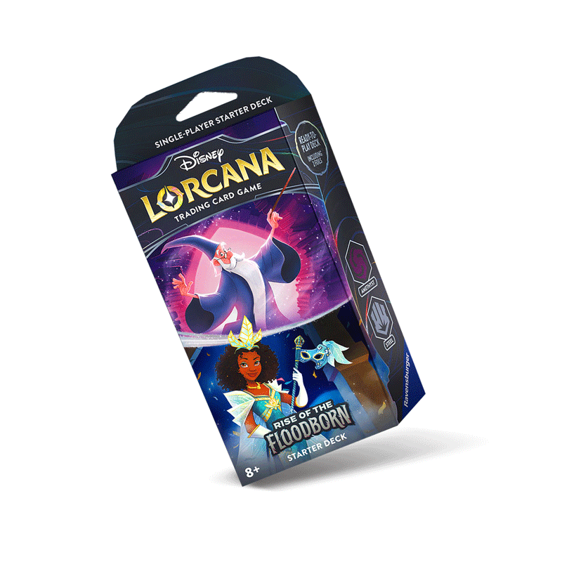 Lorcana - Second Chapter Rise of the Floodborn - Ametyst/Steel Starter Deck (ENG) 4050368982391