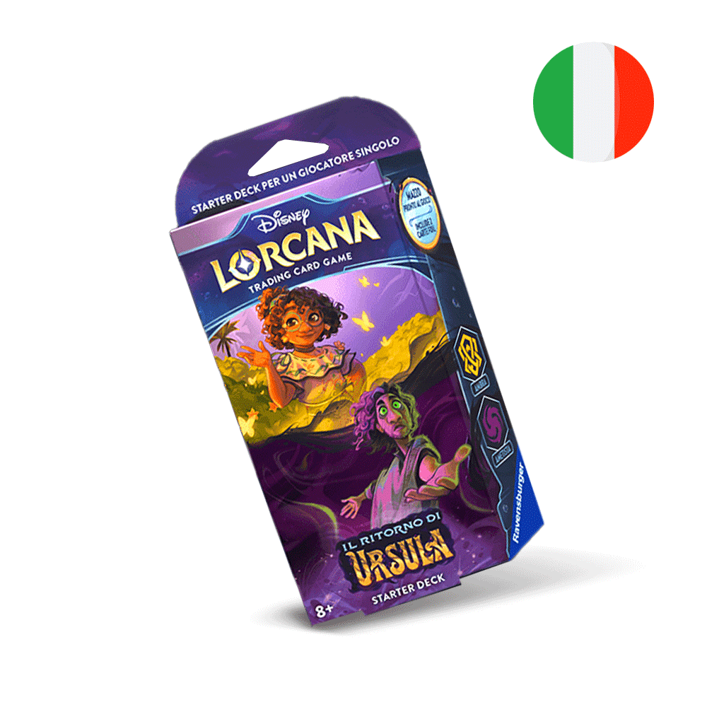 Lorcana - Quarto Capitolo Il Ritorno di Ursula - Ambra/Ametista Starter Deck (ITA)