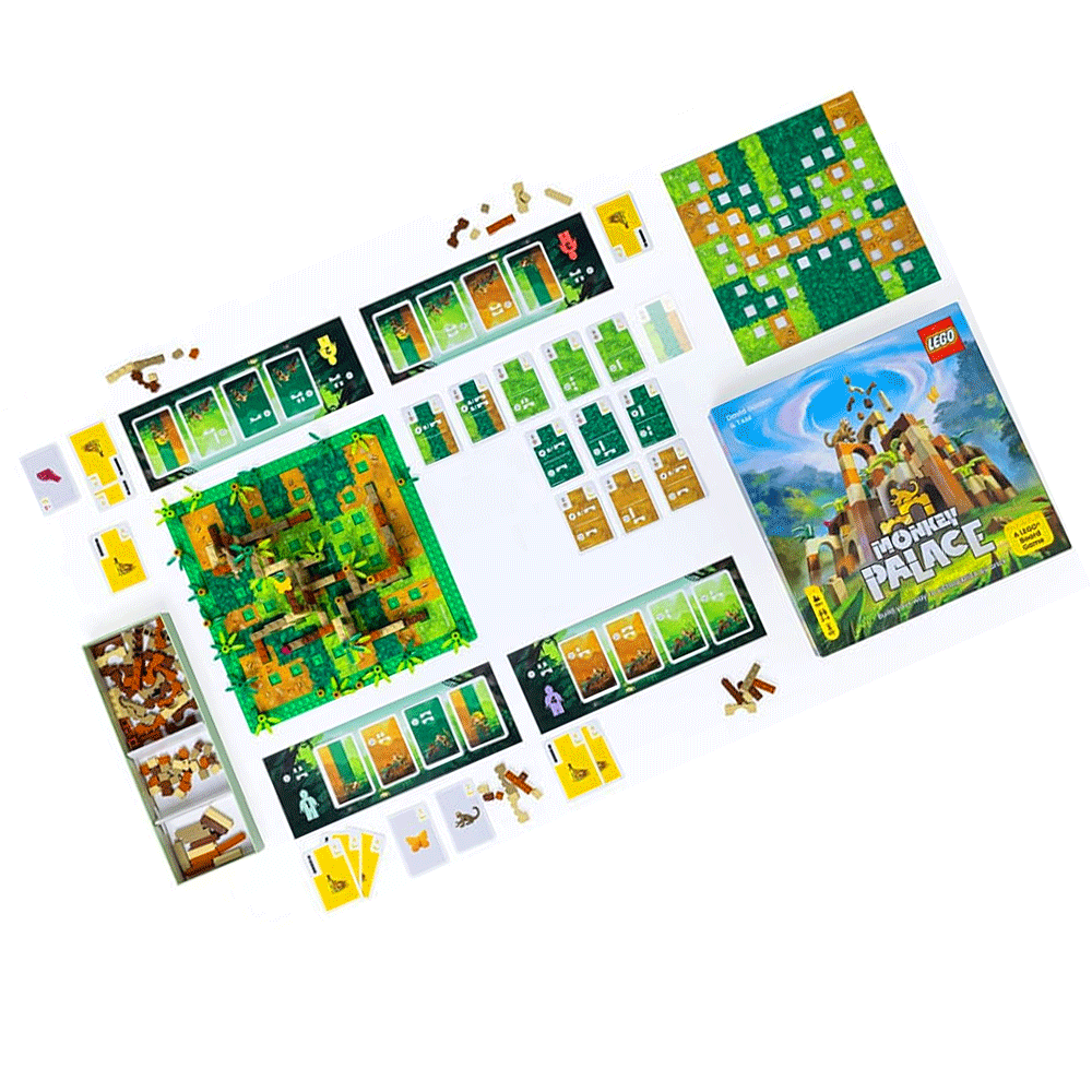 Monkey Palace LEGO Asmodee puzzle games family 5704339005723