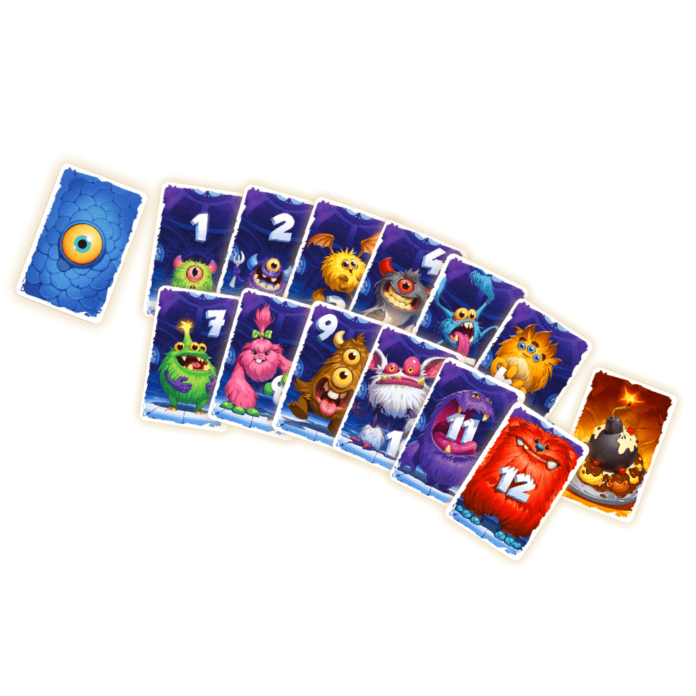 Monstrolicious Asmodee Carte Per Due 5425016927922