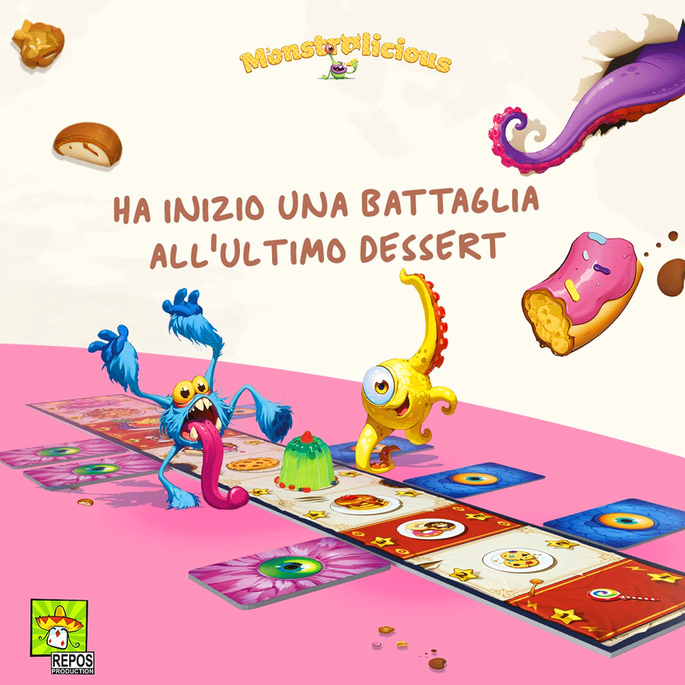 Monstrolicious Asmodee Carte Per Due 5425016927922