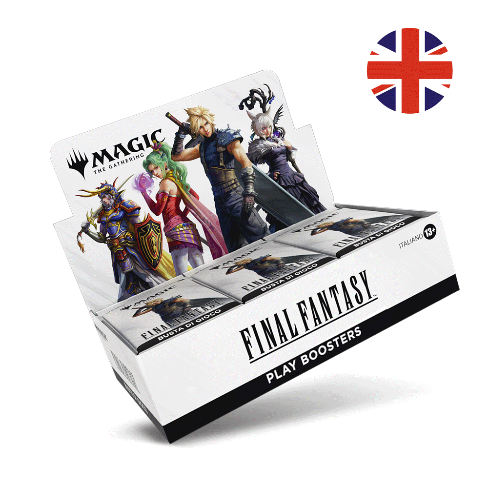 MTG Final Fantasy - Play Booster Box ENG Magic the Gathering Eroi di Arcadia MTG Final Fantasy - Play Booster Box ENG Magic the Gathering Eroi di Arcadia