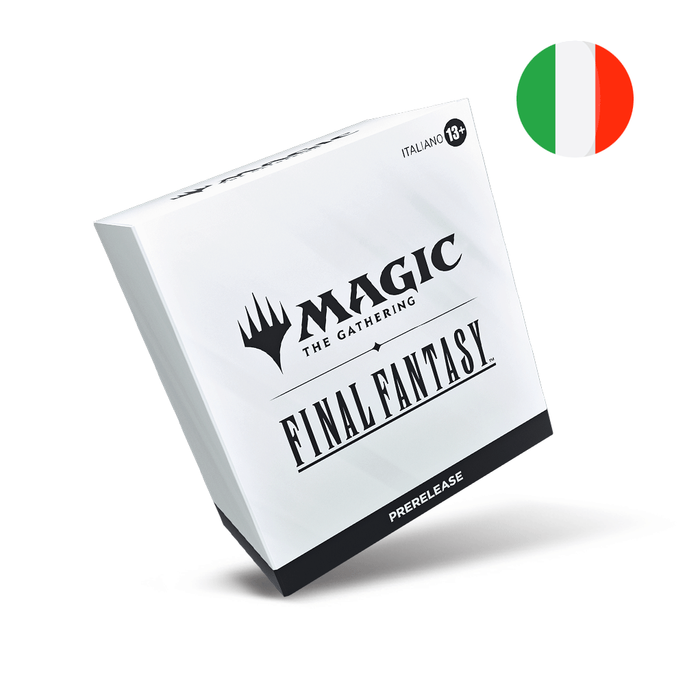 Magic: The Gathering - Final Fantasy Prerelease Pack (Italian Language, Factory Sealed) Final Fantasy Vii Cold Cast Magic: The Gathering - Final Fantasy Prerelease Pack (Italian Language, Factory Sealed) Final Fantasy Vii Cold Cast