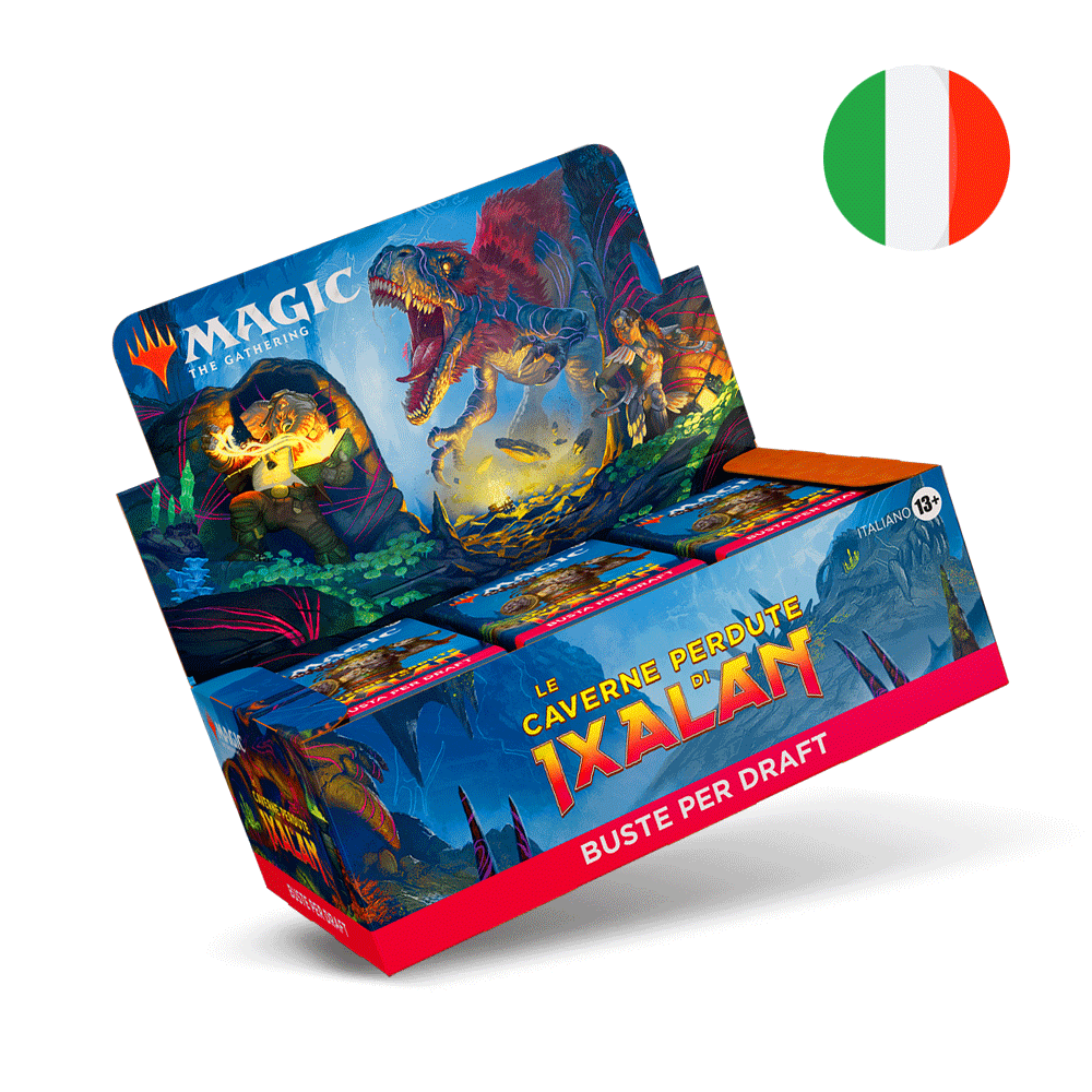 MTG - Le Caverne Perdute di Ixalan - Box Buste per Draft italiano Magic the Gathering