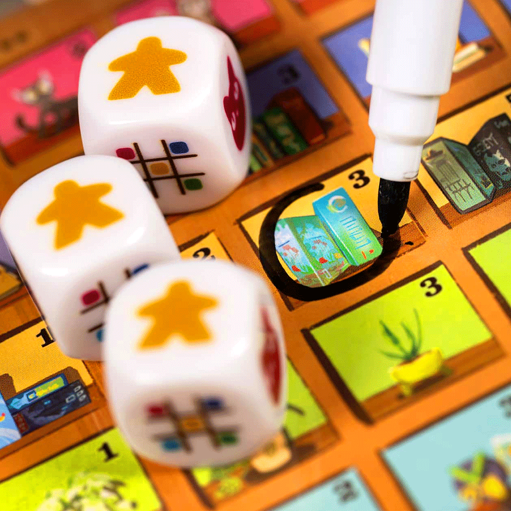 My Shelfie – The Dice Game Cranio Creations Puzzle Games Family 8034055585627