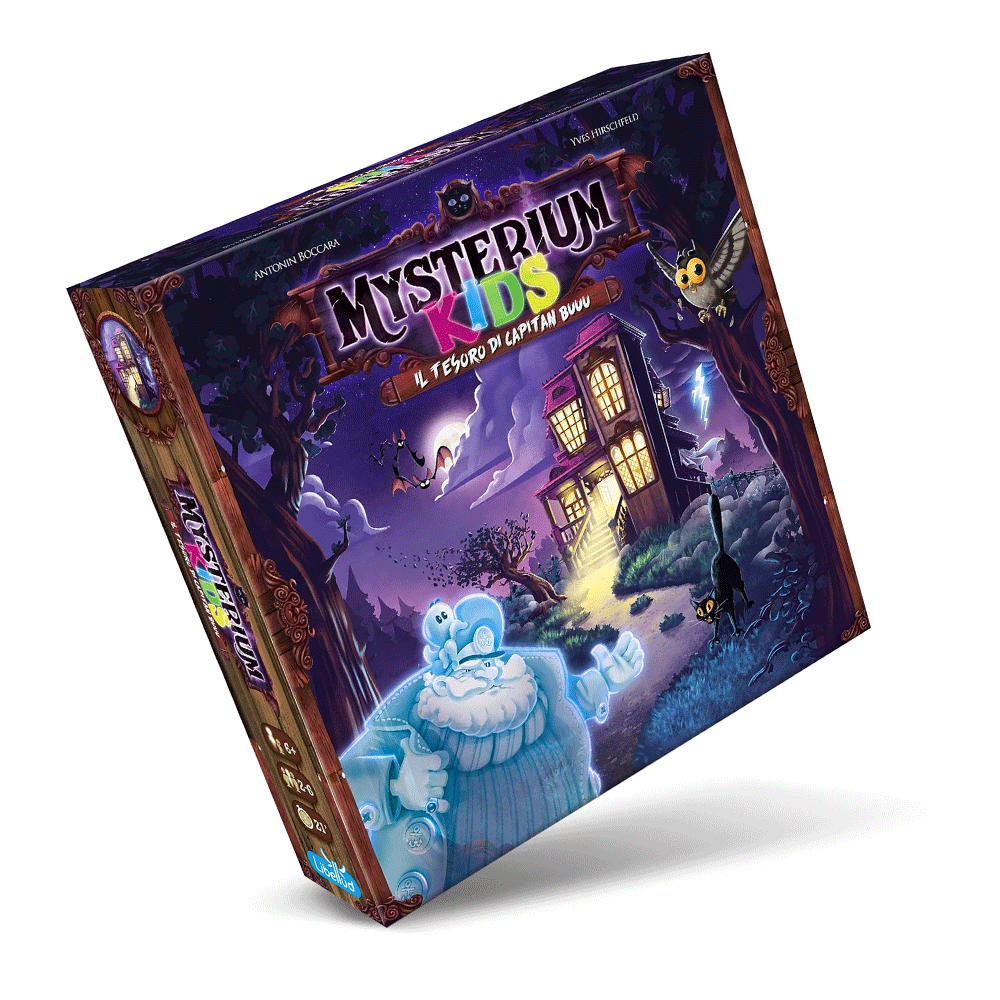 Mysterium Kids - Il tesoro di Capitan Buu Asmodee Carte Family 3558380100560